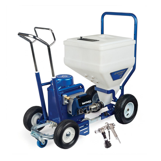 TexSpray T-MAX 6912 電動質感材料噴涂機，STX 噴槍，100 英尺（30.5米）軟管